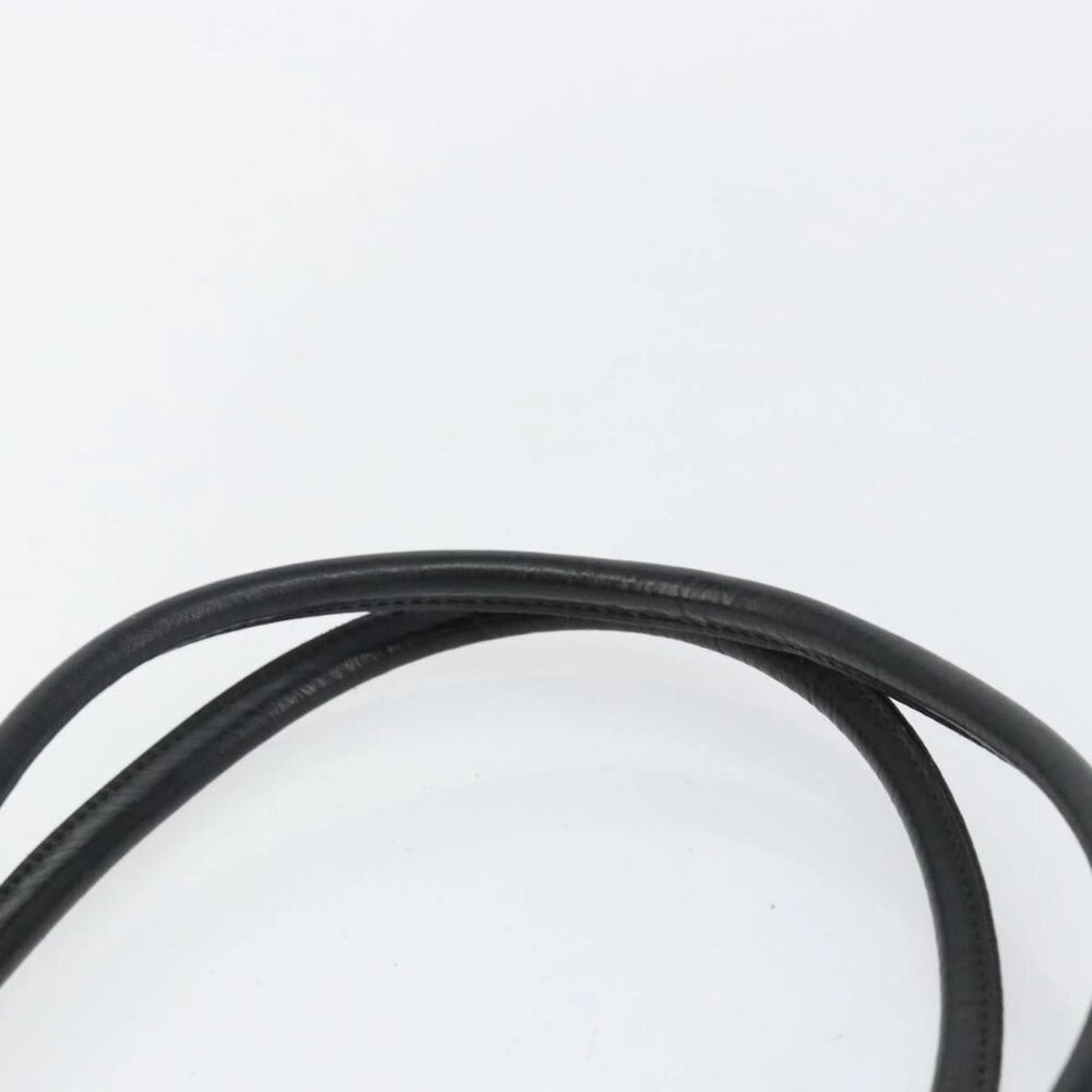 GUCCI Jackie Shoulder Bag Nylon Black Silver - Picture 11 of 16